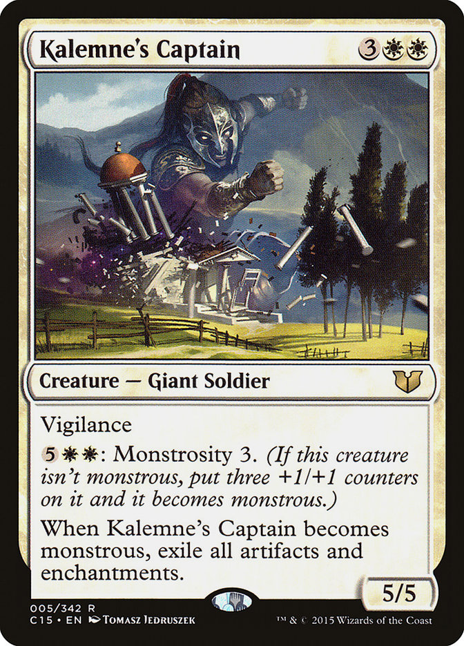 Kalemne's Captain (5) [Commander 2015] | Odin's Place