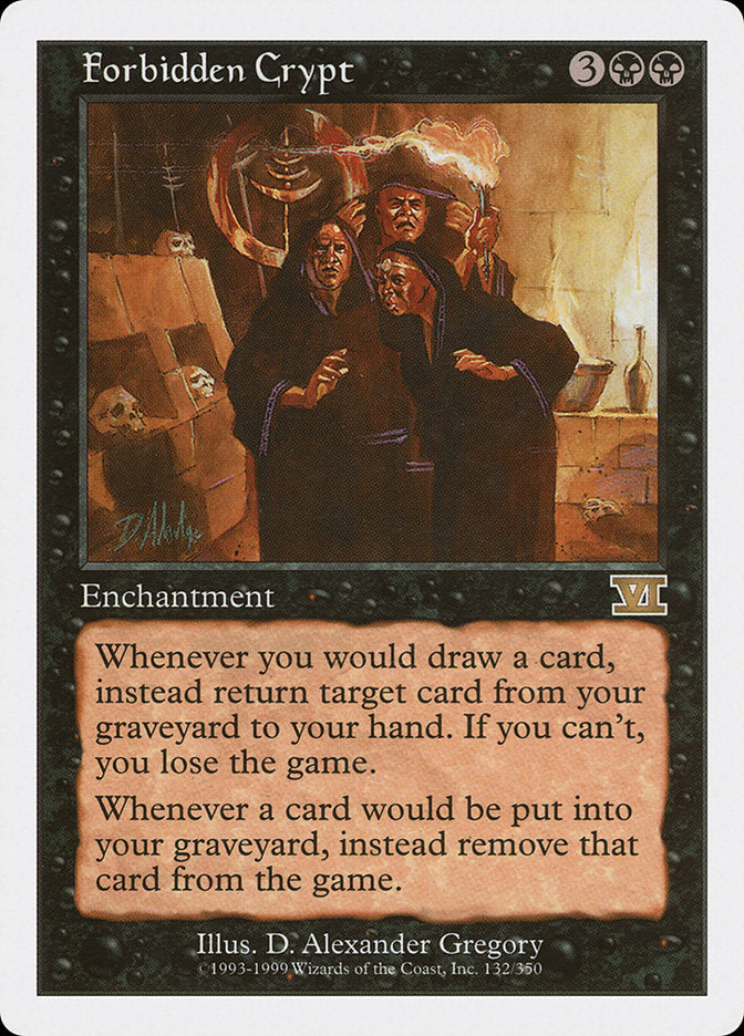 Forbidden Crypt (132) [Classic Sixth Edition] | Odin's Place