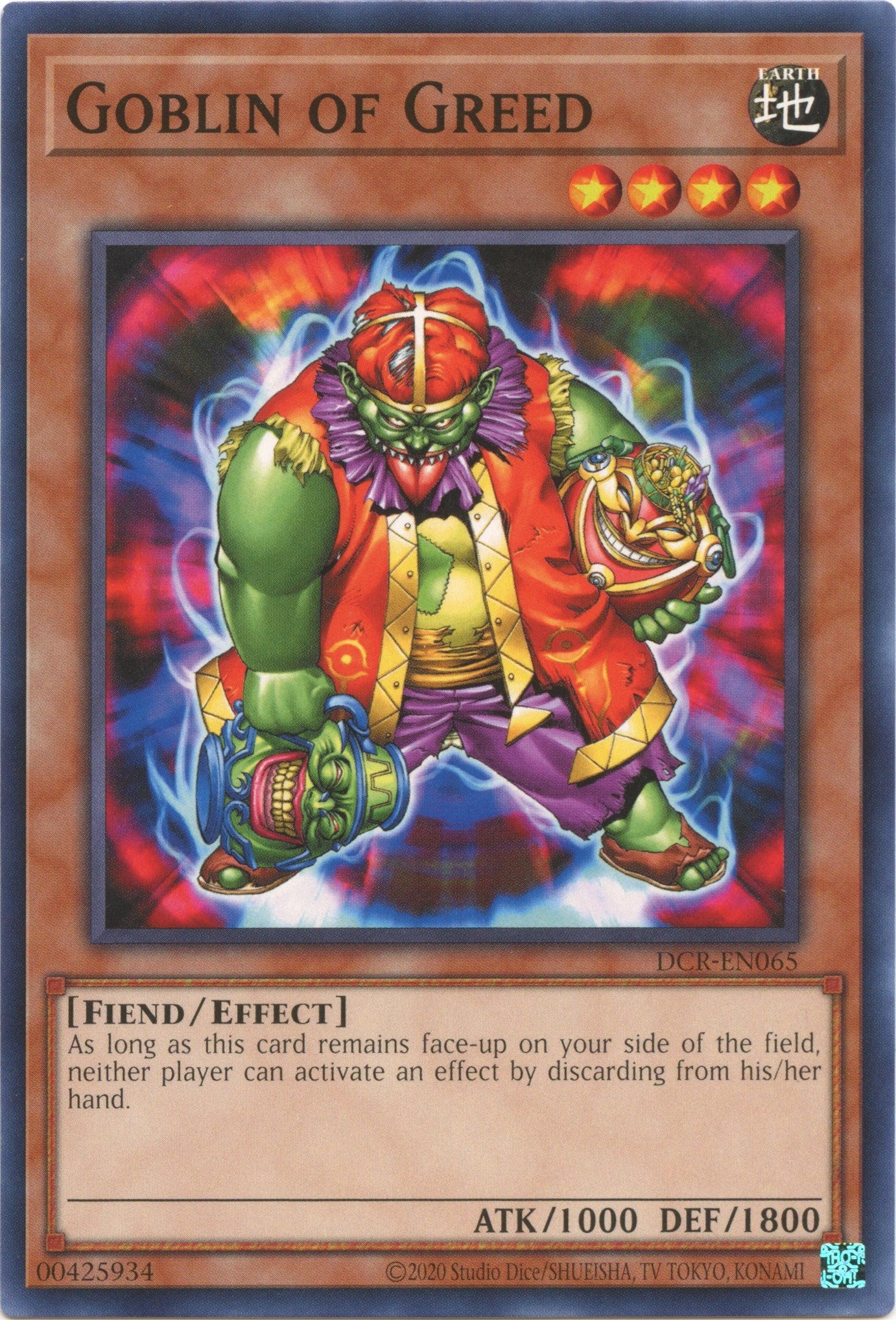 Goblin of Greed (25th Anniversary) [DCR-EN065] Common | Odin's Place