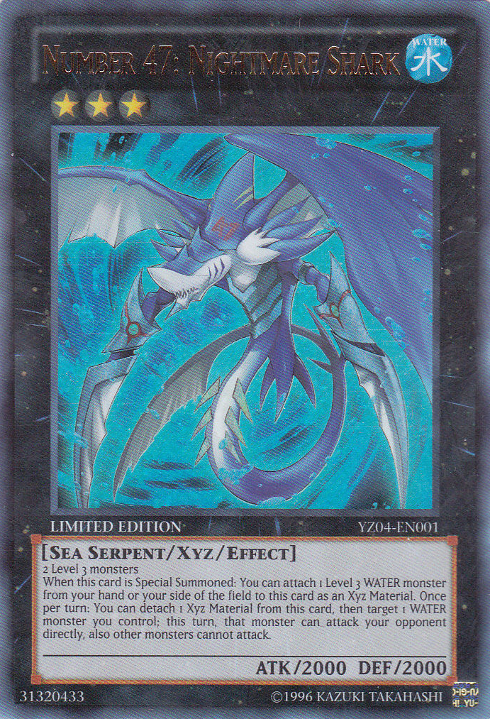 Number 47: Nightmare Shark [YZ04-EN001] Ultra Rare | Odin's Place