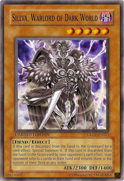 Sillva, Warlord of Dark World [GLD1-EN023] Common | Odin's Place