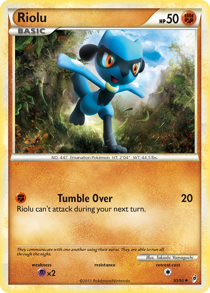 Riolu (50/95) [HeartGold & SoulSilver: Call of Legends] | Odin's Place