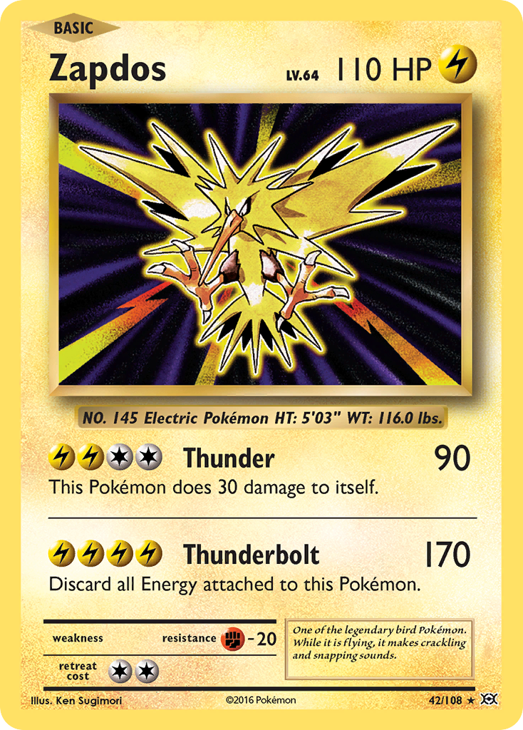 Zapdos (42/108) [XY: Evolutions] | Odin's Place