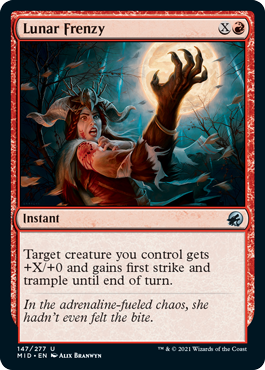 Lunar Frenzy [Innistrad: Midnight Hunt] | Odin's Place