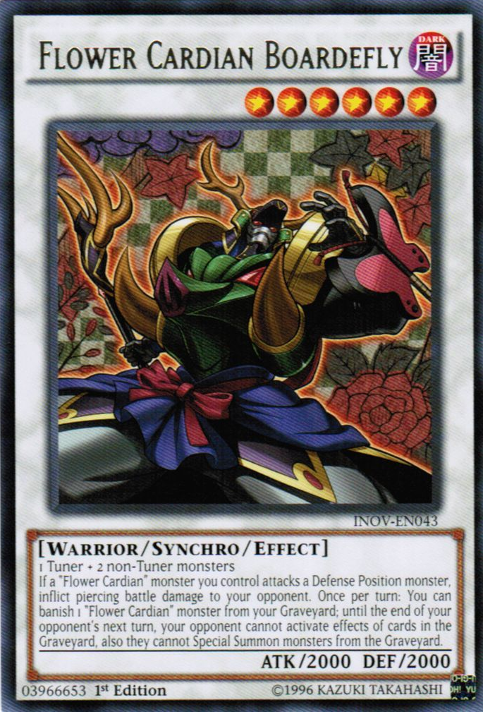 Flower Cardian Boardefly [INOV-EN043] Rare | Odin's Place