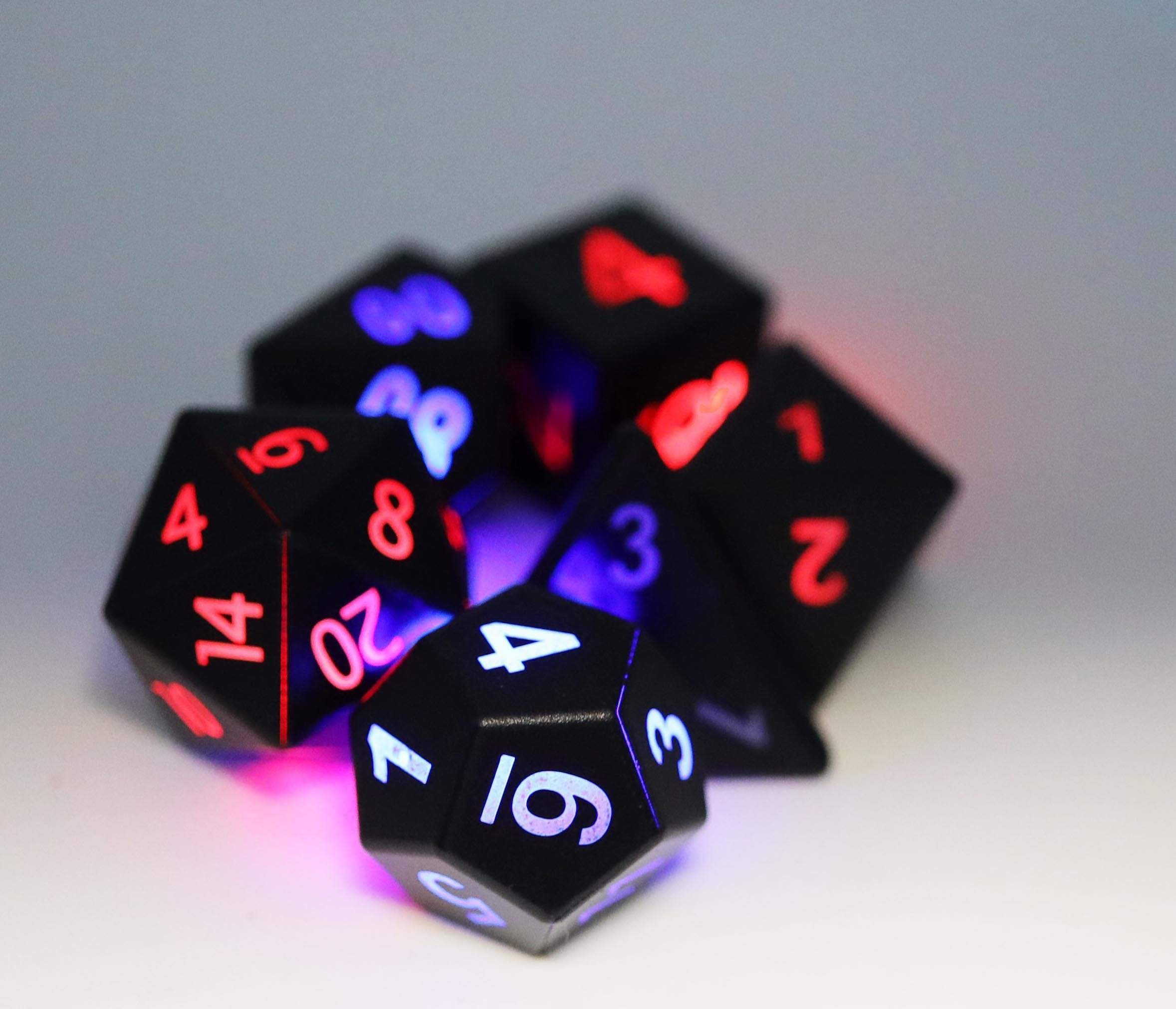 Foam Brain Dungeon Master's Rave Poly 7 Dice Set | Odin's Place