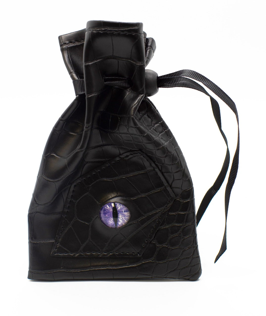Old School Dice Dragon Dice Bag Black | Odin's Place