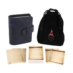 Forged Gaming Book of Incantations Spell Card Book (Dragon Edition) Blue | Odin's Place
