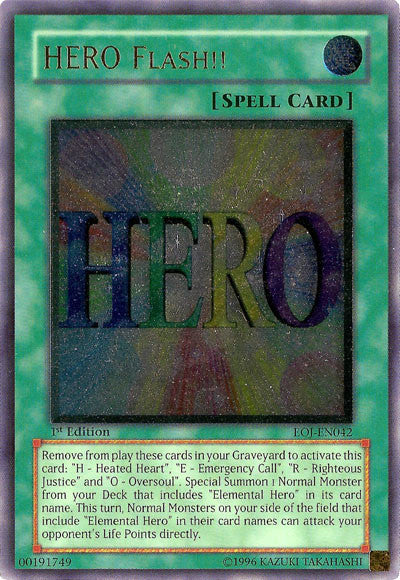 HERO Flash!! [EOJ-EN042] Ultimate Rare | Odin's Place