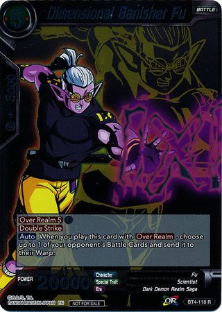 Dimensional Banisher Fu (Event Pack 3 - 2019) (BT4-118_PR) [Promotion Cards] | Odin's Place