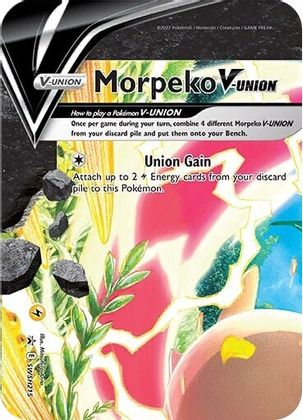Morpeko V-UNION (SWSH215) [Sword & Shield: Black Star Promos] | Odin's Place