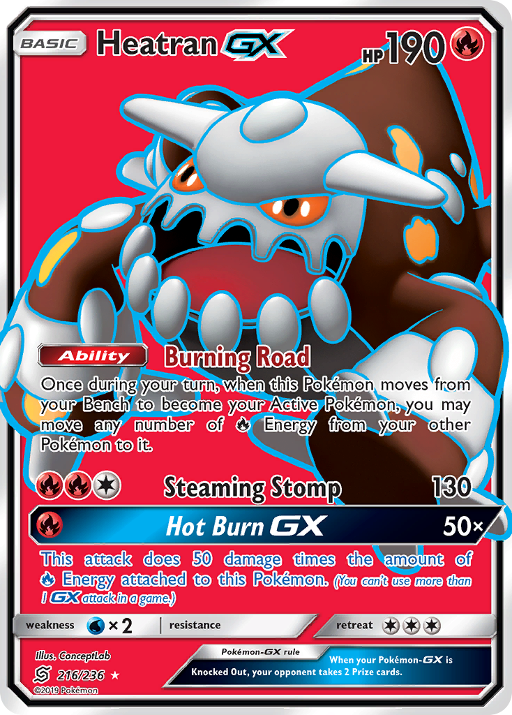Heatran GX (216/236) [Sun & Moon: Unified Minds] | Odin's Place