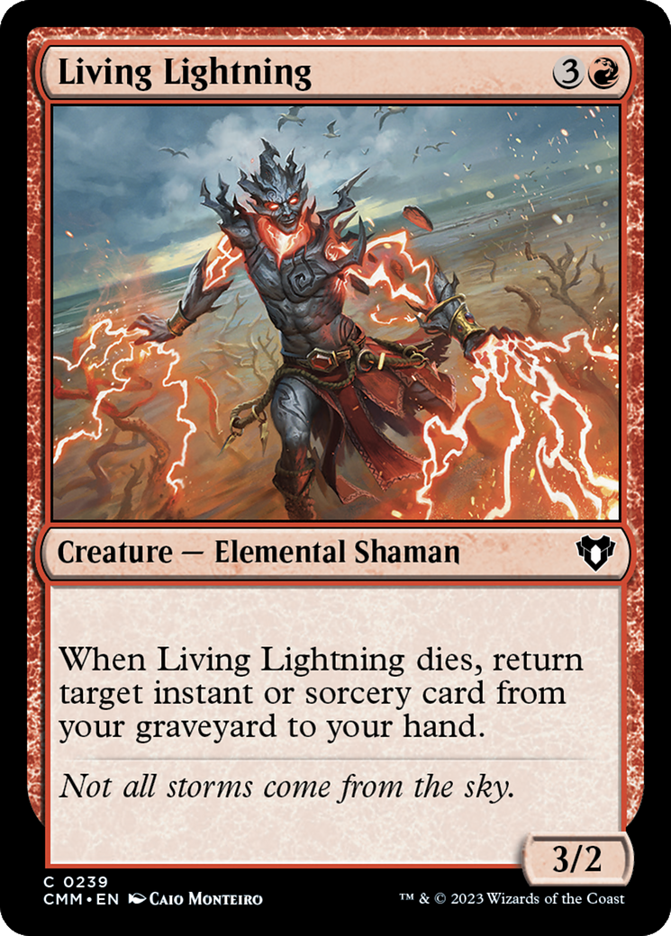 Living Lightning [Commander Masters] | Odin's Place