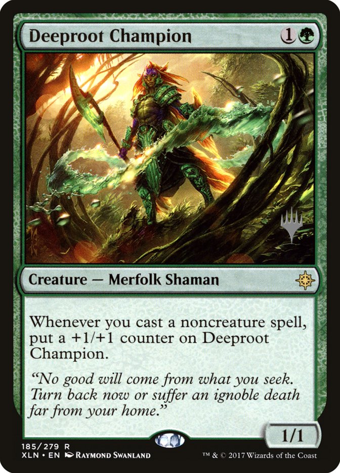 Deeproot Champion (Promo Pack) [Ixalan Promos] | Odin's Place