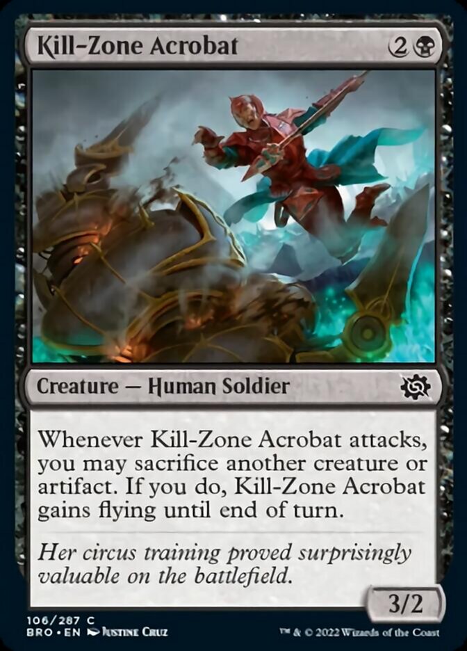 Kill-Zone Acrobat [The Brothers' War] | Odin's Place