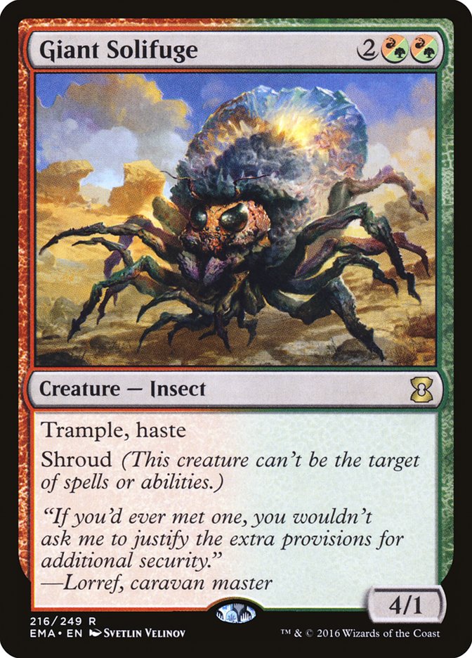 Giant Solifuge (216) [Eternal Masters] | Odin's Place