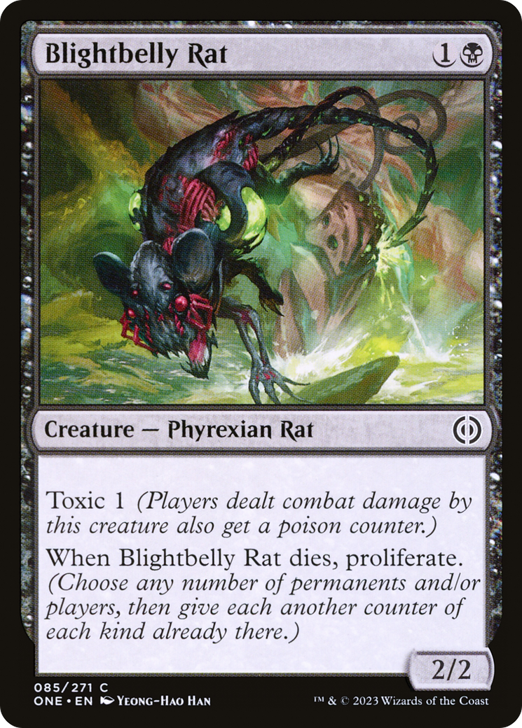 Blightbelly Rat [Phyrexia: All Will Be One] | Odin's Place