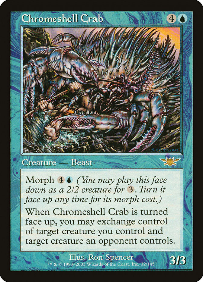 Chromeshell Crab (32) [Legions] | Odin's Place