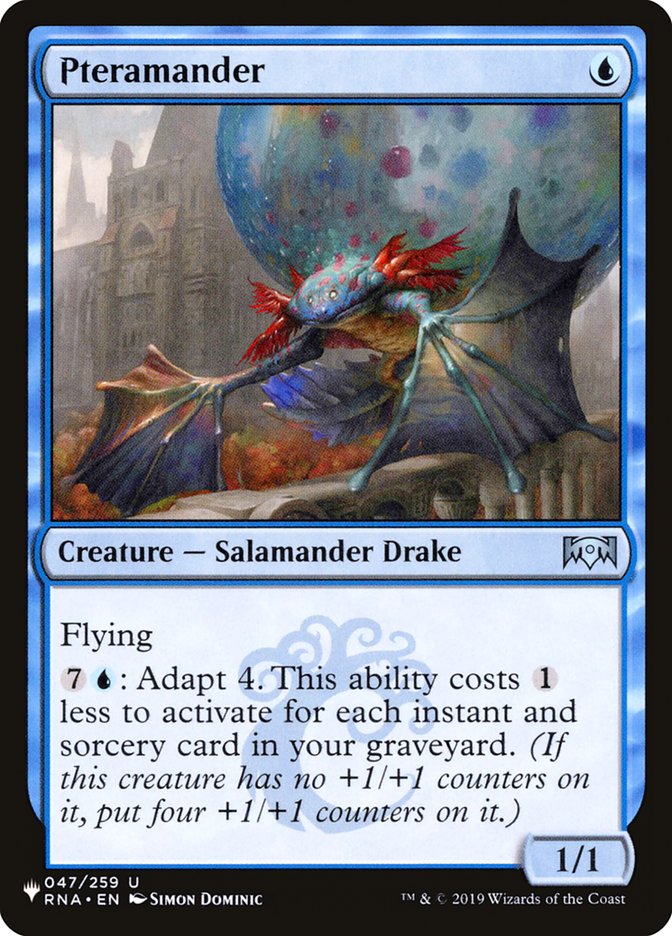 Pteramander [The List] | Odin's Place