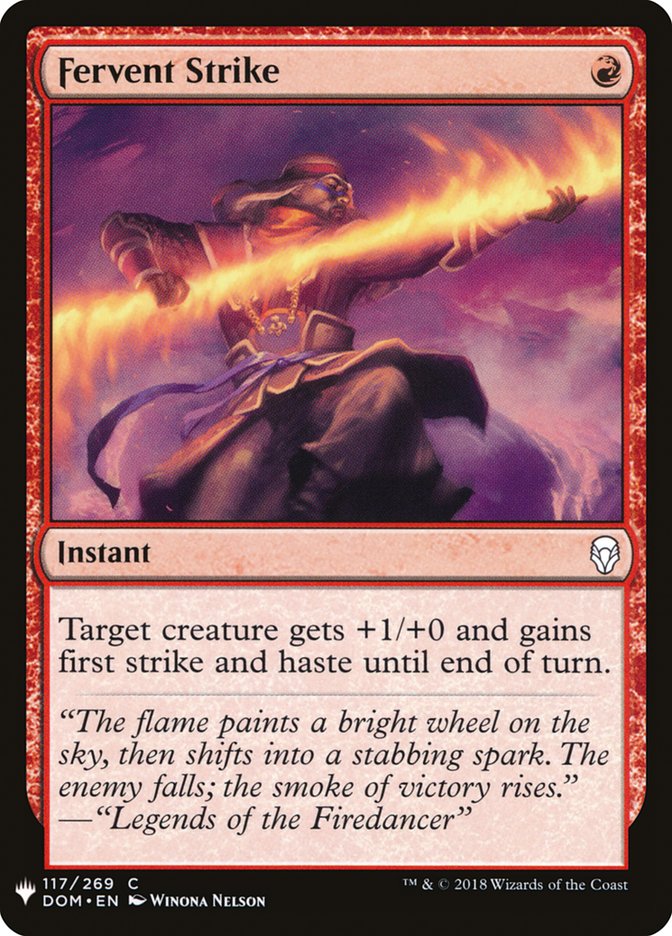 Fervent Strike [Mystery Booster] | Odin's Place