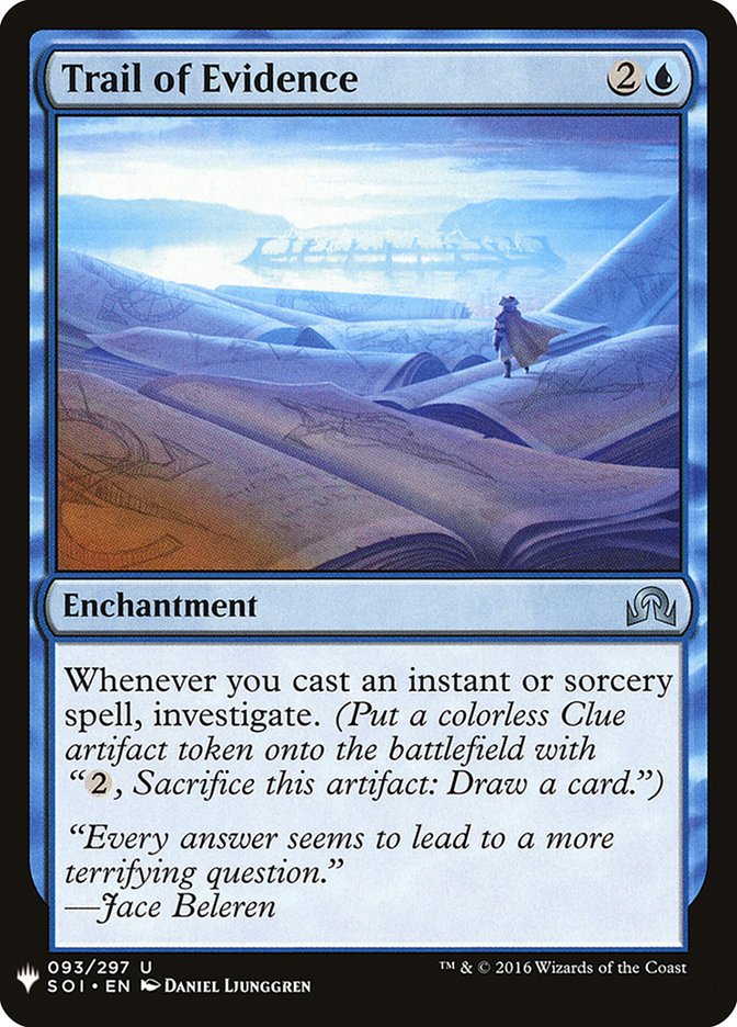 Trail of Evidence [Mystery Booster] | Odin's Place