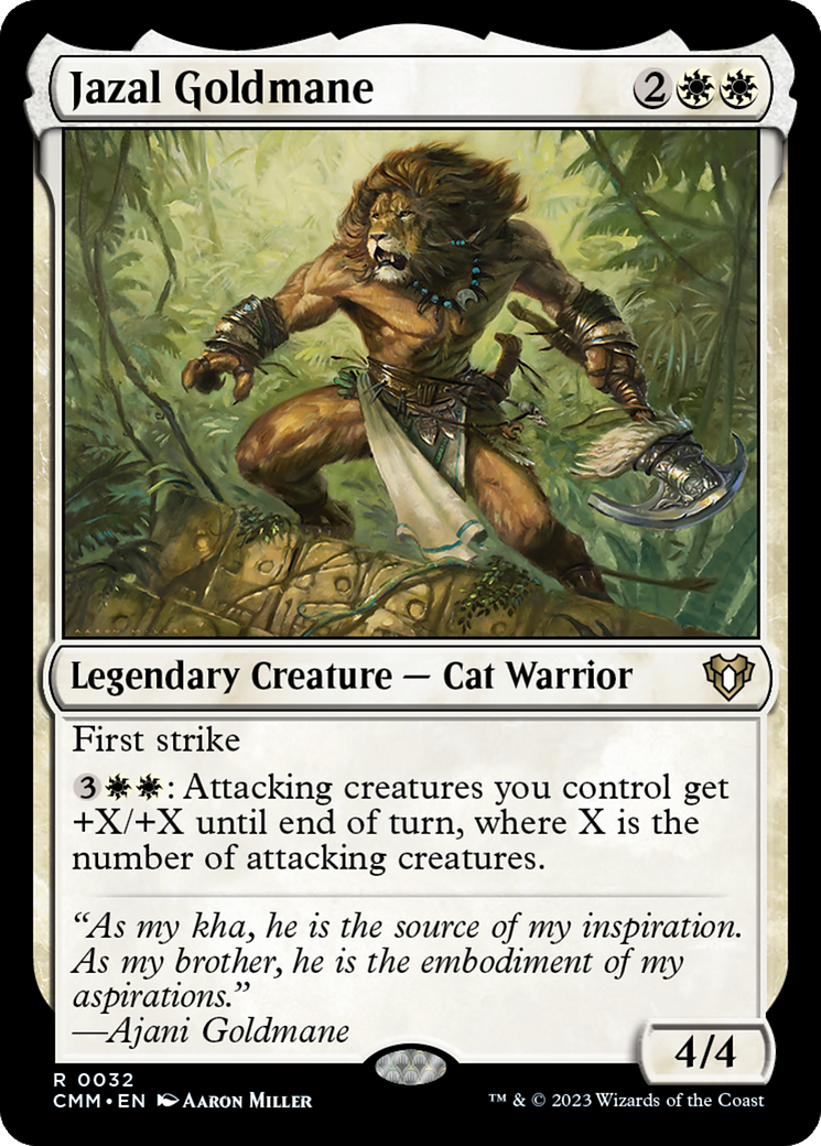 Jazal Goldmane [Commander Masters] | Odin's Place