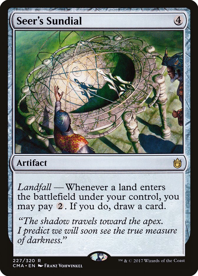 Seer's Sundial (227) [Commander Anthology] | Odin's Place