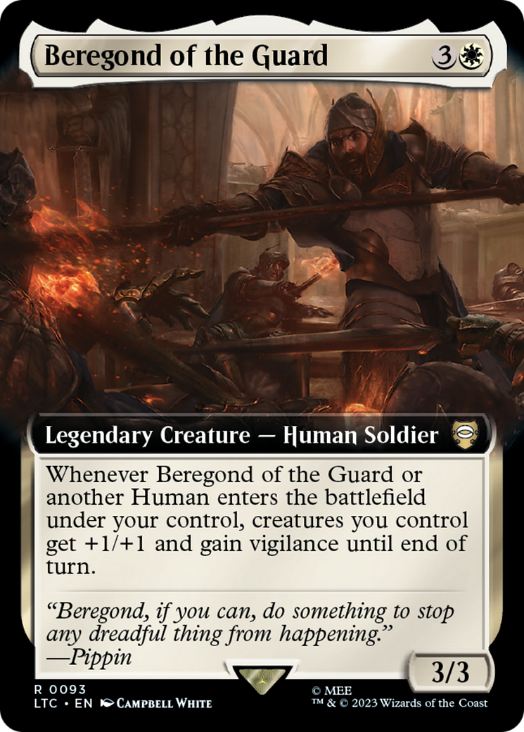 Beregond of the Guard (Extended Art) [The Lord of the Rings: Tales of Middle-Earth Commander] | Odin's Place