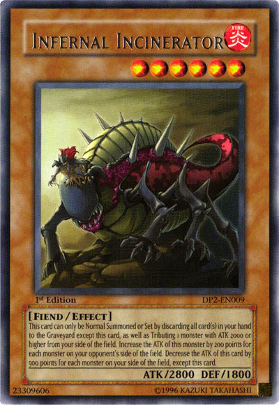 Infernal Incinerator [DP2-EN009] Rare | Odin's Place