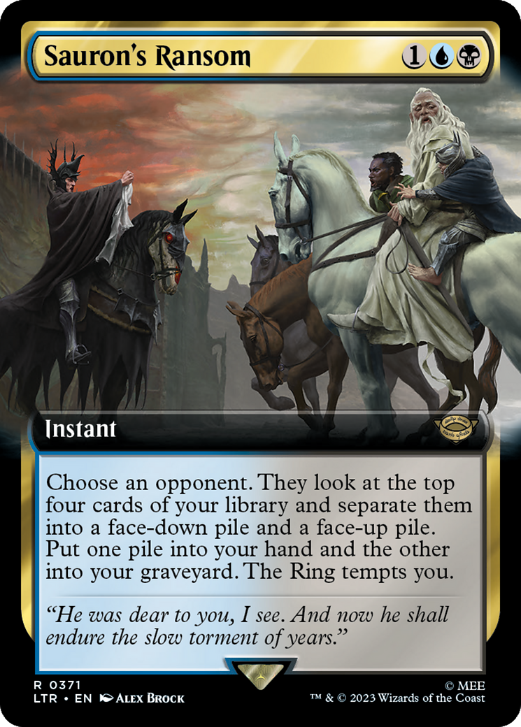 Sauron's Ransom (Extended Art) [The Lord of the Rings: Tales of Middle-Earth] | Odin's Place