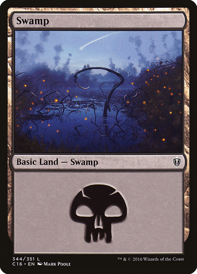 Swamp (344) [Commander 2016] | Odin's Place