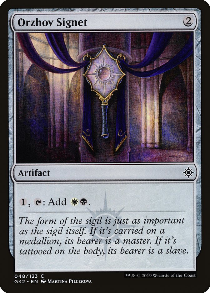 Orzhov Signet (48) [Ravnica Allegiance Guild Kit] | Odin's Place