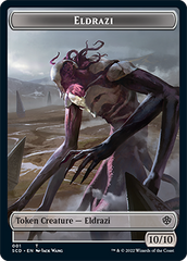 Eldrazi // Soldier Double-Sided Token [Starter Commander Decks] | Odin's Place