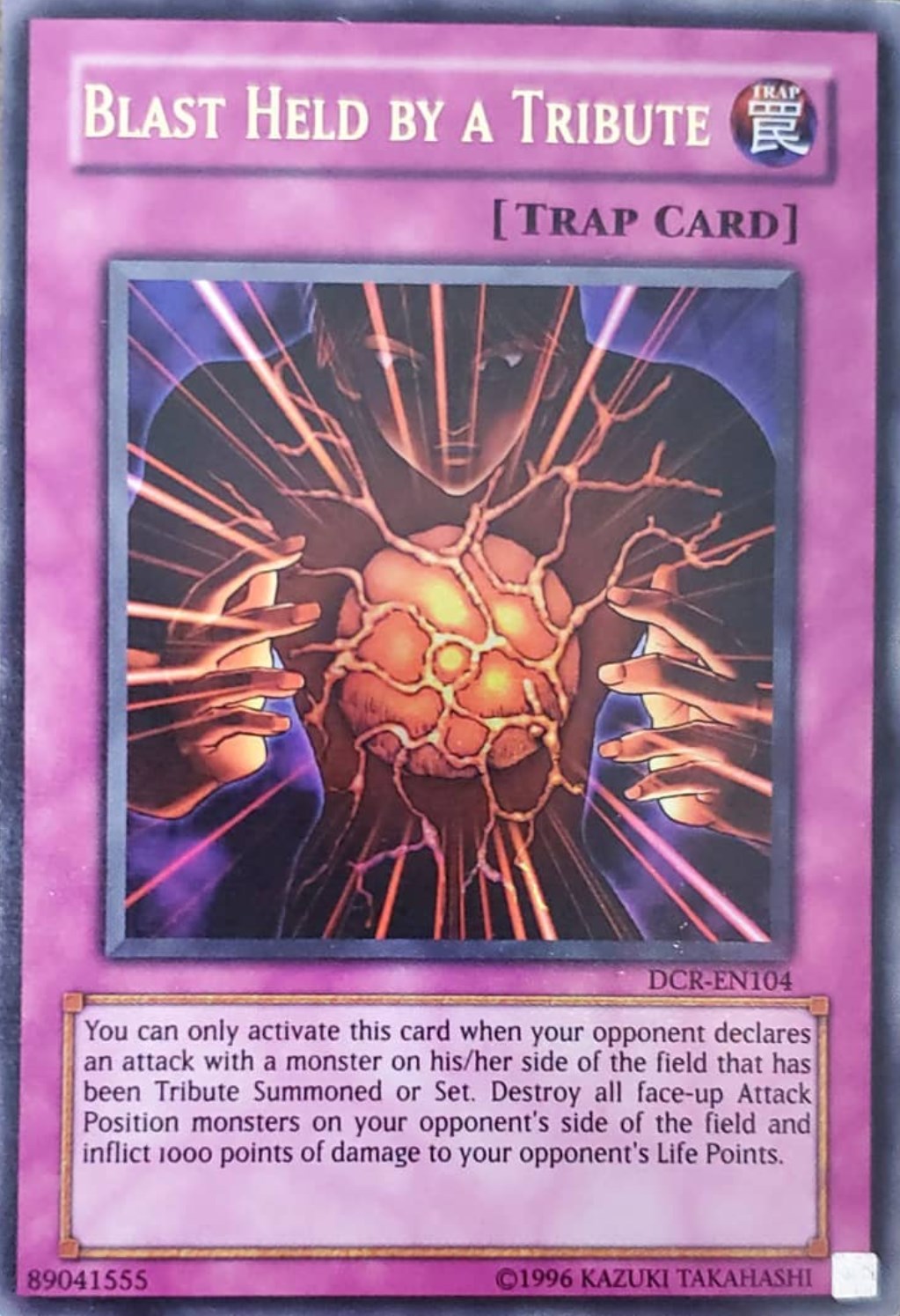 Blast Held by a Tribute [DCR-EN104] Ultra Rare | Odin's Place