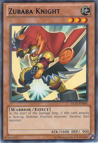 Zubaba Knight (Blue) [DL15-EN008] Rare | Odin's Place