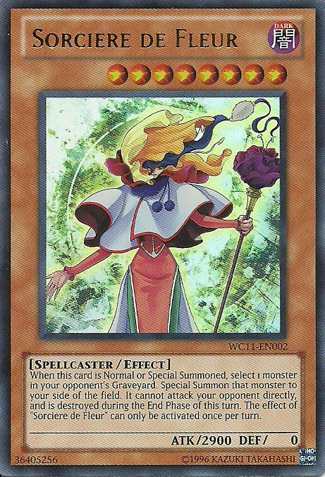 Sorciere de Fleur [WC11-EN002] Ultra Rare | Odin's Place