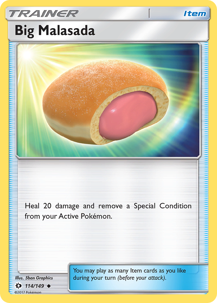 Big Malasada (114/149) [Sun & Moon: Base Set] | Odin's Place