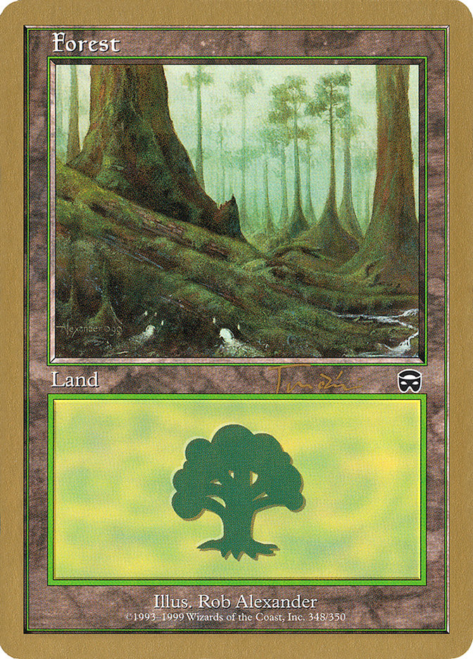 Forest (jt348) (Jan Tomcani) [World Championship Decks 2001] | Odin's Place