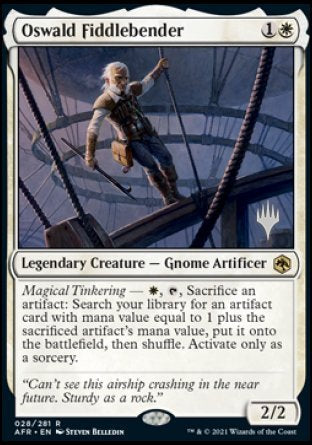 Oswald Fiddlebender (Promo Pack) [Dungeons & Dragons: Adventures in the Forgotten Realms Promos] | Odin's Place