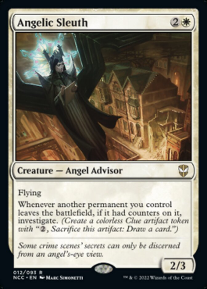 Angelic Sleuth [Streets of New Capenna Commander] | Odin's Place
