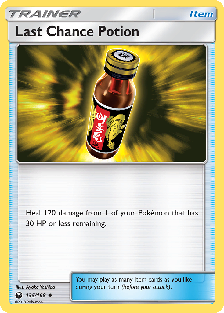 Last Chance Potion (135/168) [Sun & Moon: Celestial Storm] | Odin's Place