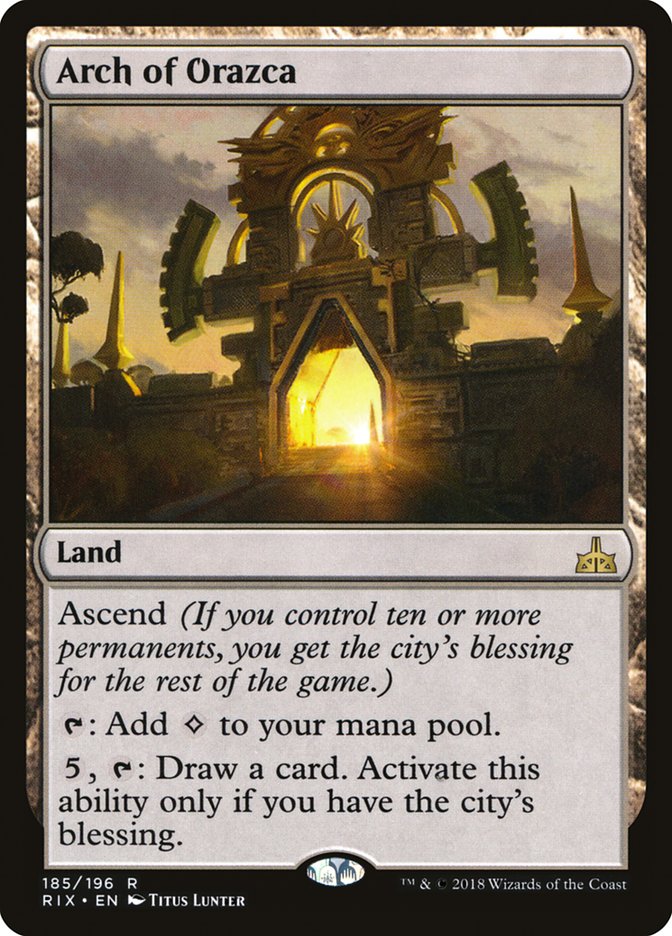 Arch of Orazca (185) [Rivals of Ixalan] | Odin's Place