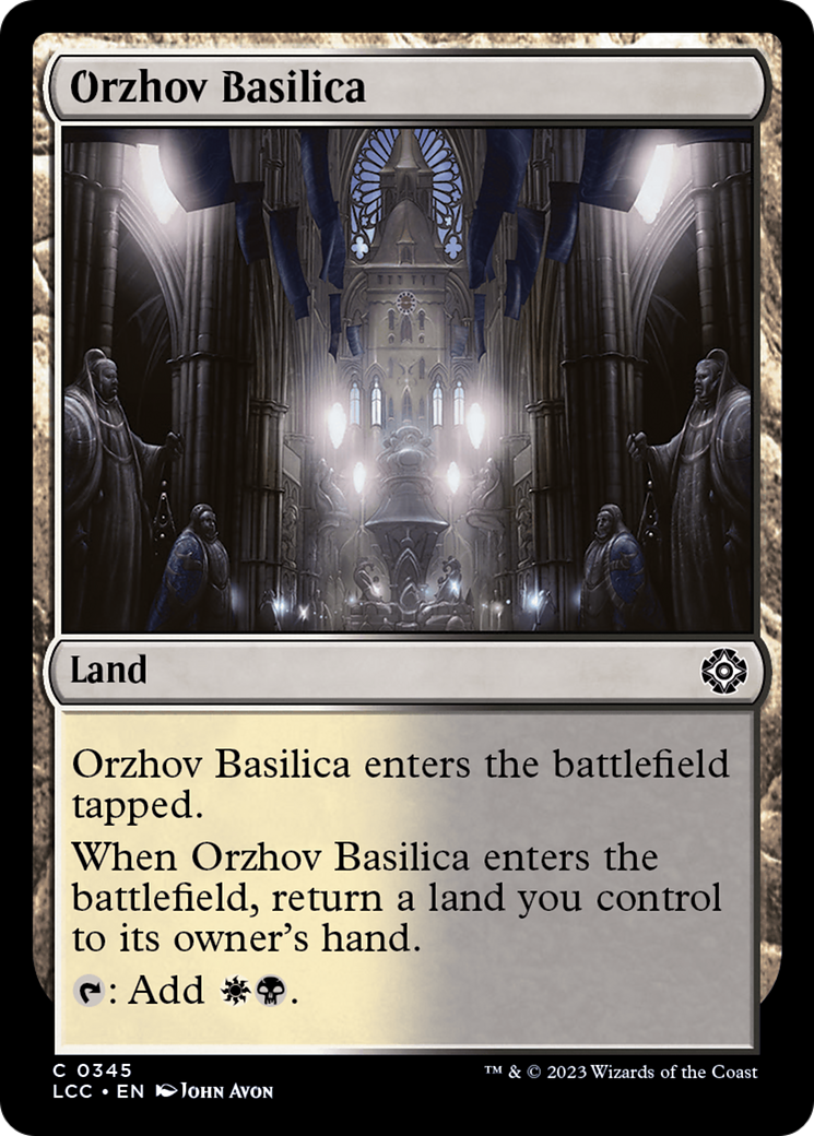 Orzhov Basilica [The Lost Caverns of Ixalan Commander] | Odin's Place