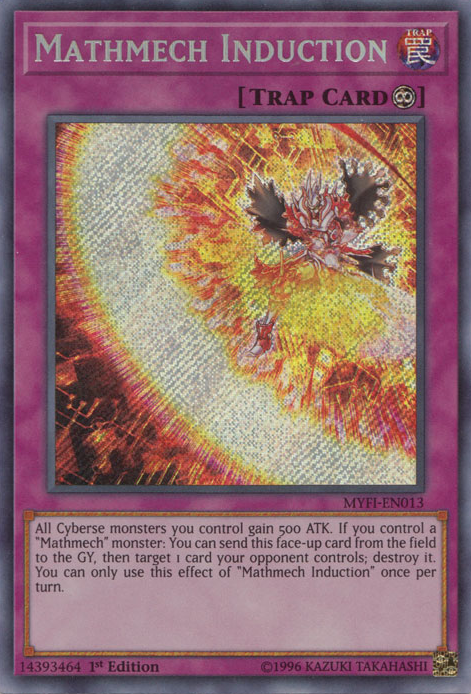 Mathmech Induction [MYFI-EN013] Secret Rare | Odin's Place