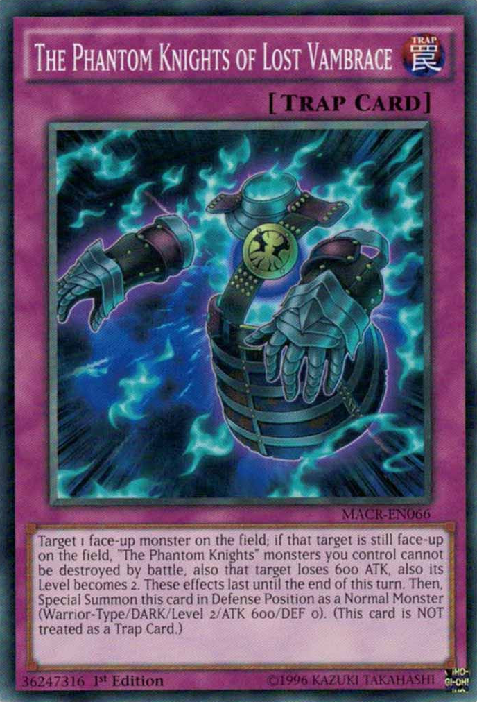 The Phantom Knights of Lost Vambrace [MACR-EN066] Common | Odin's Place