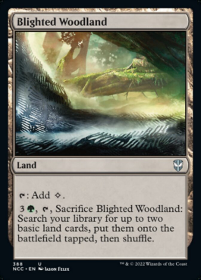 Blighted Woodland [Streets of New Capenna Commander] | Odin's Place