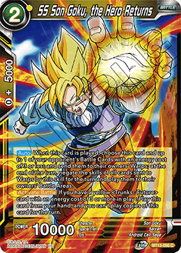 SS Son Goku, the Hero Returns (Common) (BT13-096) [Supreme Rivalry] | Odin's Place