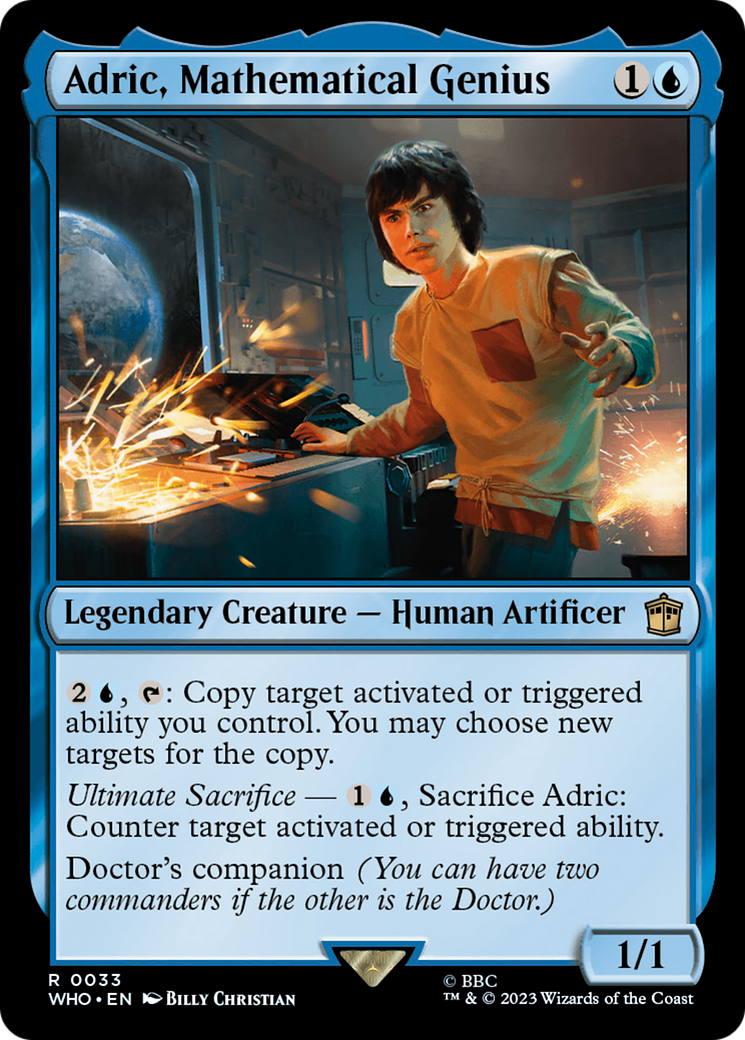 Adric, Mathematical Genius [Doctor Who] | Odin's Place