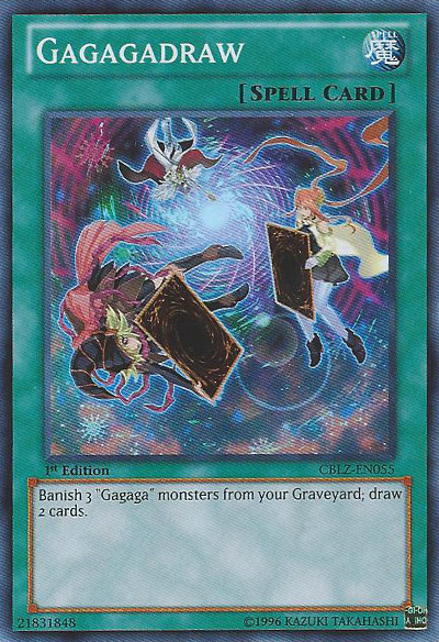Gagagadraw [CBLZ-EN055] Super Rare | Odin's Place
