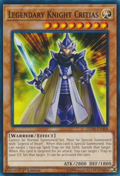 Legendary Knight Critias [LEDD-ENA08] Common | Odin's Place